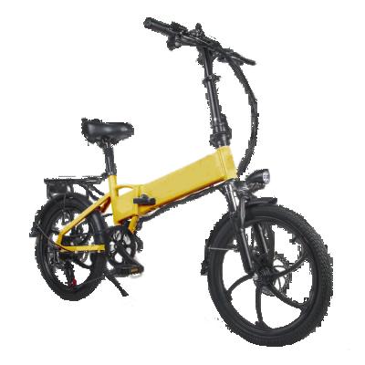 China Chinese Factory Price Aluminum Alloy 48V 10.4AH 350W Customized Adult Folding Electric Bike Hot Sale Wholesale Bicycle Fat Tire For Sale for sale