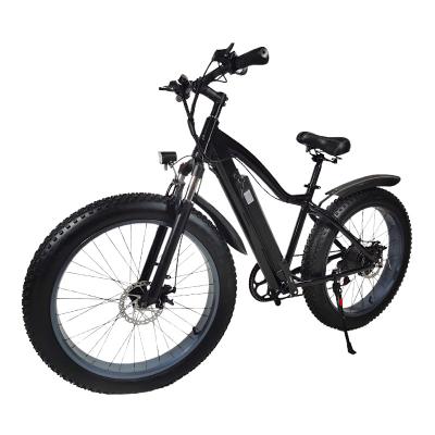 China Aluminum alloy OEM customized factory 48v 10ah 500W electric fat tire battery ebike electric snow bike for sale