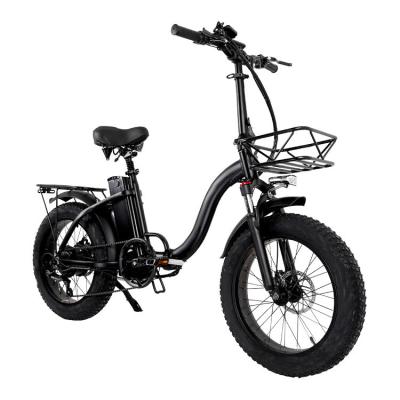 China Chinese Factory Customized Aluminum Alloy 1000w 48v 15ah Cheap Road Bike Fat Wheel E Bike Foldable Frame Covered Electric Bicycle Bike for sale