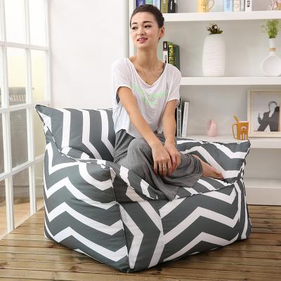 China Removable Cover Furniture Indoor Sofa Bed Bean Bag Chair Recliner Bean Bag Chair Sofa Living Room, Home Furniture 2021 Bean Bag Armchair for sale