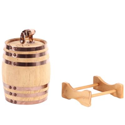 China Natural Solid Beer Oak Wood Wine Barrel for sale