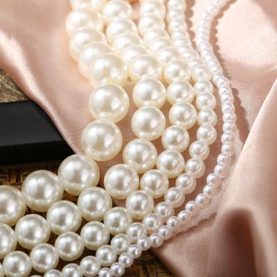 China Retro romantic pearl necklace female INS style simple temperament fashion small fresh pearl necklace for women for sale