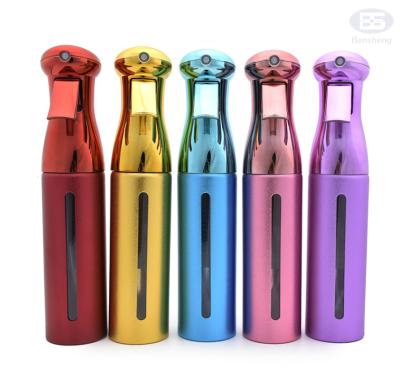 China Industry 200ml 300ml 500ml hair spray bottle beauty cosmetic liquid hair spray bottle fine mist water spray bottle for sale