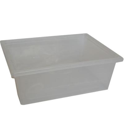 China Mobile metal cart plastic bin for sale