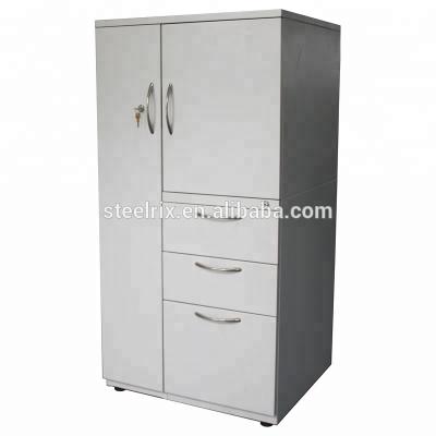 China Steelrix new design commercial furniture steel filing cabinet with 3 drawers and 2 doors Made in China for sale