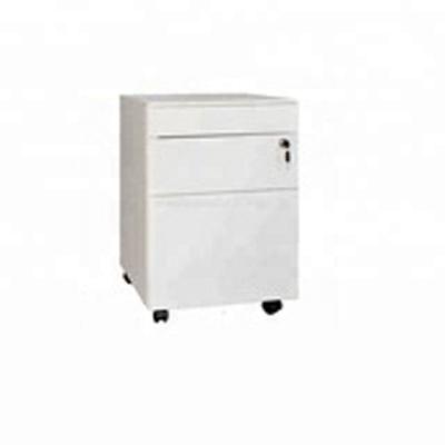 China Modern design 3 drawer metal pedestal mobile china file tool cabinet for sale