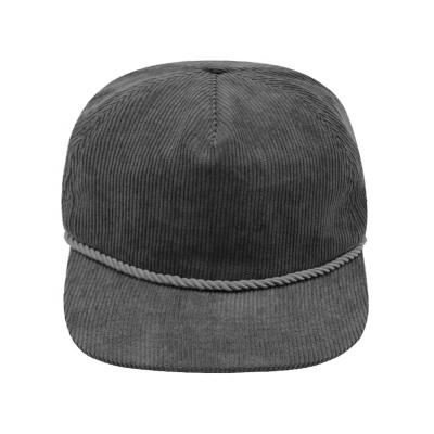 China Fashion Style Brim JOINT Half Mesh Lining Unstructured Corduroy Dad Rope Caps Snapback Corduroy Hat for sale