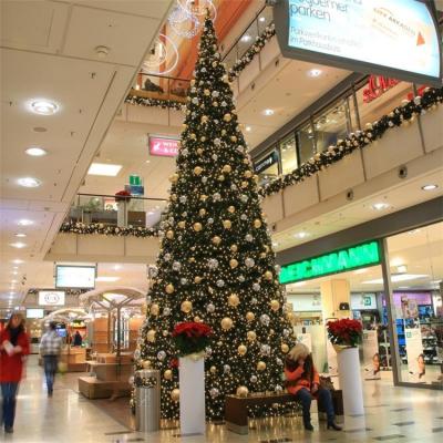 China Mall Customized Giant Size PVC Christmas Tree For Decorating Shops Super Markets And Amusement Places Exclusive Outdoor Lighting for sale