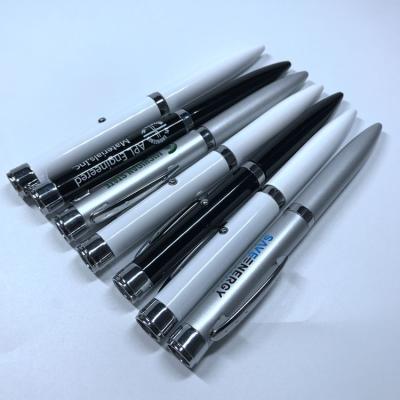 China Promotional Pen Metal LED Projector Torch Tip Customized Design Led Pen For Launch, Promotional Advertising, Projector Trade Show for sale