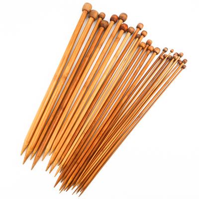 China 36PCS Daily Knitting 18 Pairs 25/35cm Single Bamboo Knitting Needle Knitting Needle for sale