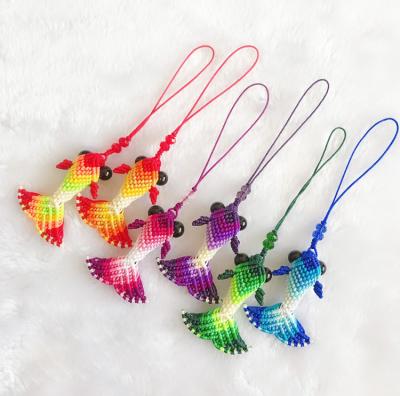 China Special Hand Knitted Gifts Small Goldfish Portable Handbag China Hanging Crafts for sale