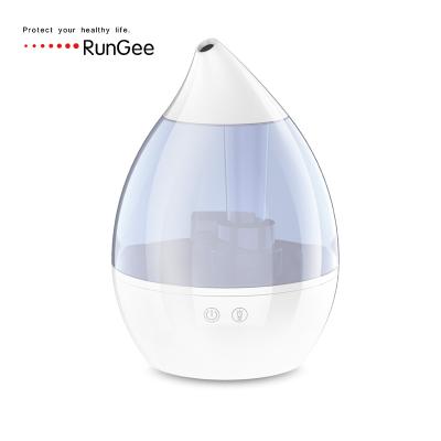 China Comfortable Touch Control Electric Ultrasonic Essential Oils Aroma Diffuser Air Humidifier for Bedroom for sale