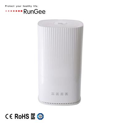 China Hotel Office Wholesale Humidifier Portable Ultrasonic Smart LED Light UV-C Humidifier for sale