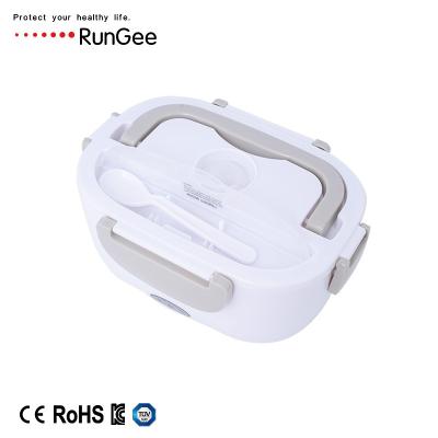 China Viable New Inventions School Lunch Box White Thermal Insulated Electric Lunch Box for sale