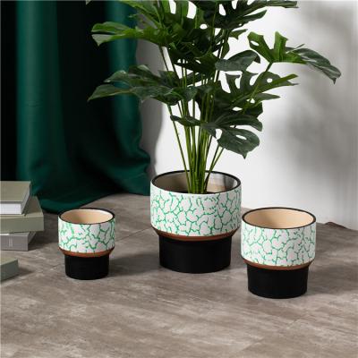 China Wholesale Custom Modern Ceramic Pots Large Minimalist Flower Pot Planters Outdoor High Quality Large for sale