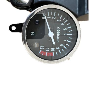 China ABS Plastic Motorcycle Meter For GN125 GN150 GN200 GN250 Double Round Meter For Tsuzukii Model for sale