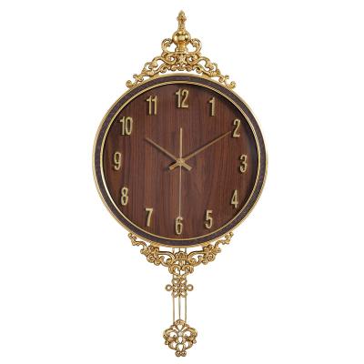 China NTP Radio Minimalist Custom Wall Clock Factory Decoration Vintage Amazon Popular Fancy Wall Clock for sale