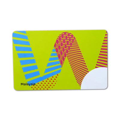 China 2022 SUNLANRFID SHENZHEN Customized PVC contactless MIFARE HF 13.56MHZ RFID plastic Smart Card for sale