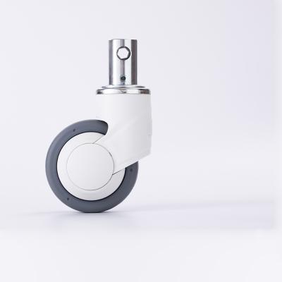 China WholesaleFactory Various Sale 125mm Modern Widely Used Mute ABS Medical Caster for sale