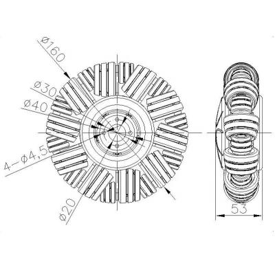 China Modern 6 Inch 8 Inch 10 Inch Omni Directional Robot Wheel For Home Office, Living Room for sale