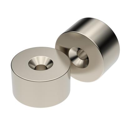 China N40UH high temperature resistance 220C magnetic button badge neodymium magnet block ring round disc NdFeB magnet for sale