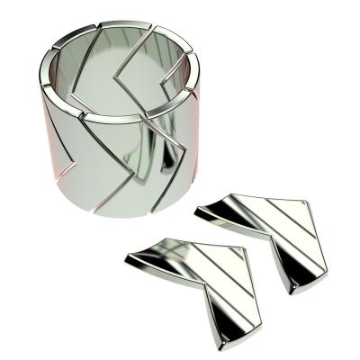 China Neodymium perfume gift box magnet permanent NdFeB strong magnetic for bags perfume packages for sale