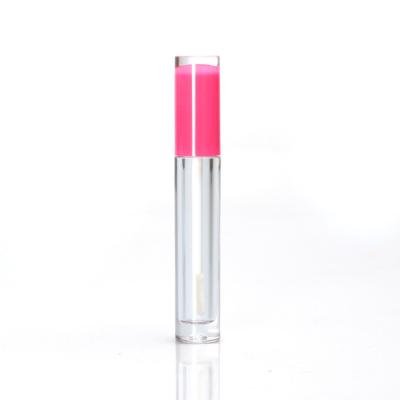 China Cosmetic Lip Gloss High End Transparent Tube Liquid Lipstick Make Up Packaging for sale