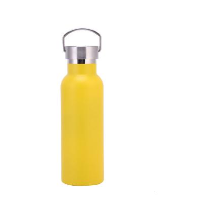 China Wholesale Large Capacity 350/500/600/750ml Double Wall Stainless Steel Water Vacuum Bottle for sale