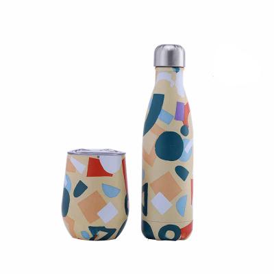 China Wholesale High Quality Double Wall Stocked Insulated Stainless Steel Thermos Water Bottle for sale