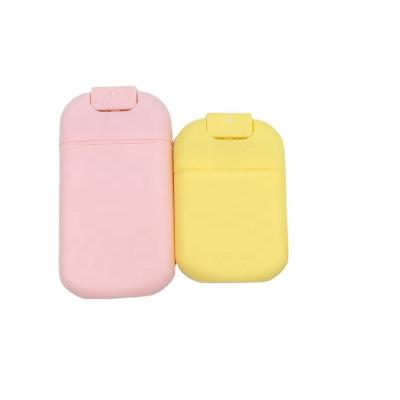 China Care Wholesale 20ml 30ml Personal Plastic Mist Hand Sanitizer Card Spray Spray Bottle for sale