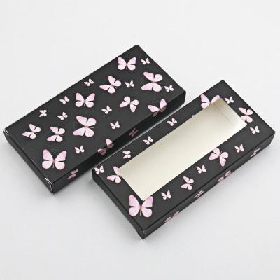 China Recyclable Custom Logo Folding Lashes False Eyelashes Paper Boxes for sale