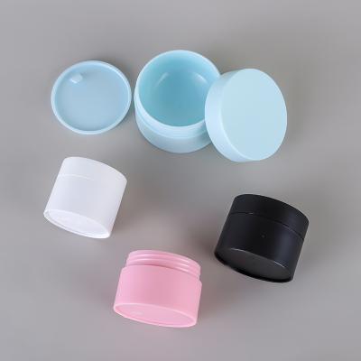 China Wholesale 3g 5g 10g 15g 30g 50g 80g 120g personal care round 4oz plastic pink blue black white jar for sale