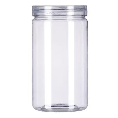 China Food Free Sample Food Grade PET Jar Food Container Plastic Candy Honey Jam Plastic Jar for sale