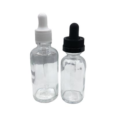 China 5ml 10ml 15ml 20ml 30ml 50ml 100ml Personal Care Personal Care Clear Glass Dropper Bottle for sale