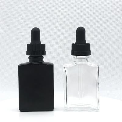 China Wholesale Hot Sale Cosmetic Dropper Suppliers China Custom Glass Bottle Perfume Bottles Square Bottle for sale