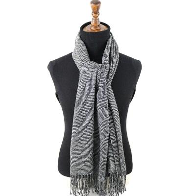 China Newest Scarf Cashmere Scarves Wool Brand Name Scarves Houndstooth Scarf European Design for sale