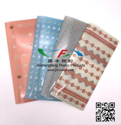 China Custom PP Air Ticket Folders PP File Pocket Hand Pouch For Japan Market for sale