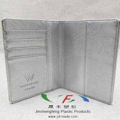 China Book/Notebook/PU Leather Holographic Passport Cover Passport Holder Custom Multi Passport Pockets for sale