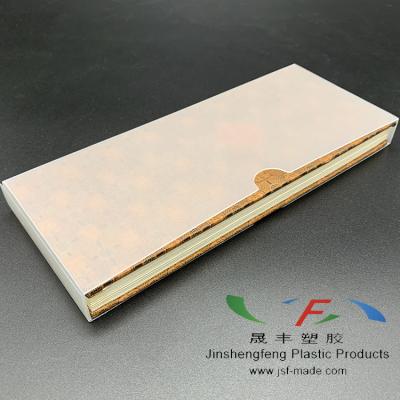 China PP Frosted Plastic Book Sleeve Custom Hardcover PP Book Cover Case for sale