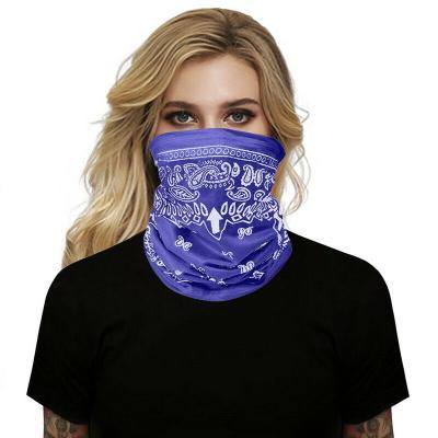 China High Quality Unisex Skin Friendly Bandana Face Tarp Biker Cuff Tube Snood Neck Scarf Seamless Cover for sale