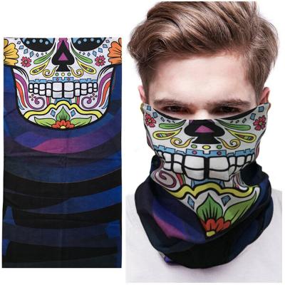 China Skin Friendly Hot Sale Fashion China Factory Customized Hot Biker Tube Headband Bandana for sale