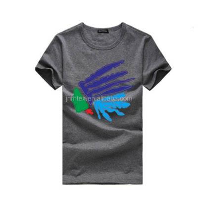 China Anti-pilling Custom Logo T-Shirt Without The Brand 100% Cotton Premium Tees for sale