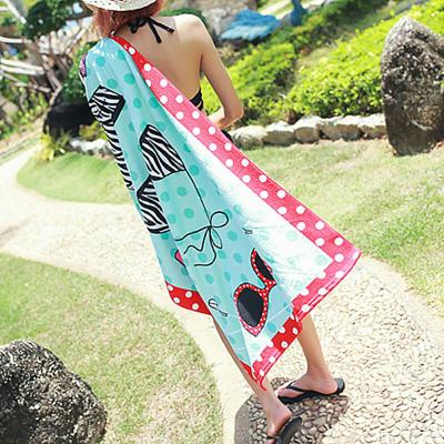 China China Factory Custom High Quality Cotton QUICK DRY Digital Printing Beach Towel for sale