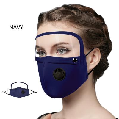 China Hot Selling Cotton Multicolor Removable Eye Mask With Valve Fashion Adult Breathable Protective Face Masks for sale