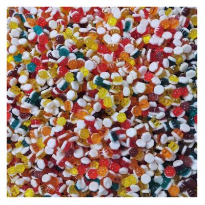 China DOUBLE LAYER MINI COLORED GUMMY BERRY Normal BULK PACKAGE for sale