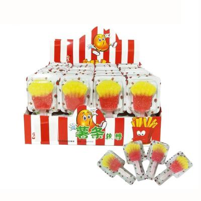 China Jelly Candy Fruits Animal Fastfood Normal Jelly Lollipops 20g for sale