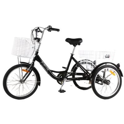 China Electric Passenger Pedicab Rickshaw 3 Wheel Bicycle Cargo Tricycle For The Elderly for sale