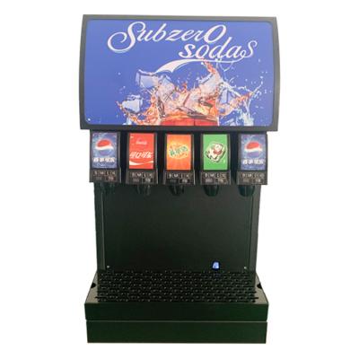 China Spray Painted Sheet Metal Nengyang Soda Fountain Commercial Countertops Restaurant Soda Dispenser For Sale for sale