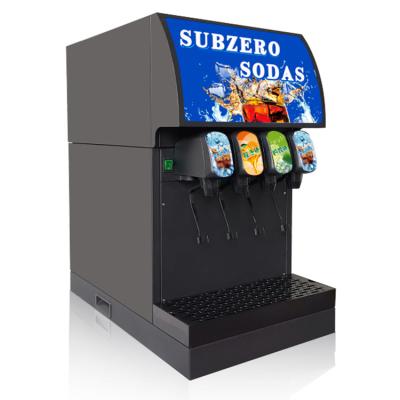 China Spray Painted Sheet Metal Nenyang Automatic Drink Soda Fountain Dispenser Carbonated Coke Making Machine For Bar for sale