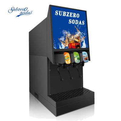 China Spray Painted Sheet Metal Nengyang Small Bar Restaurant Personal Commercial Beverage Soda Fountain Machine Cheap Price for sale